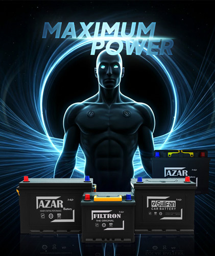 باتری آذر در اصفهان | ارسال فوری رایگان و نصب در محل 