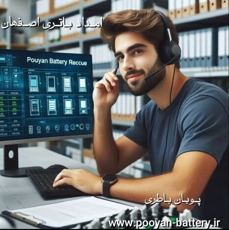 امداد باتری اصفهان شبانه روزی